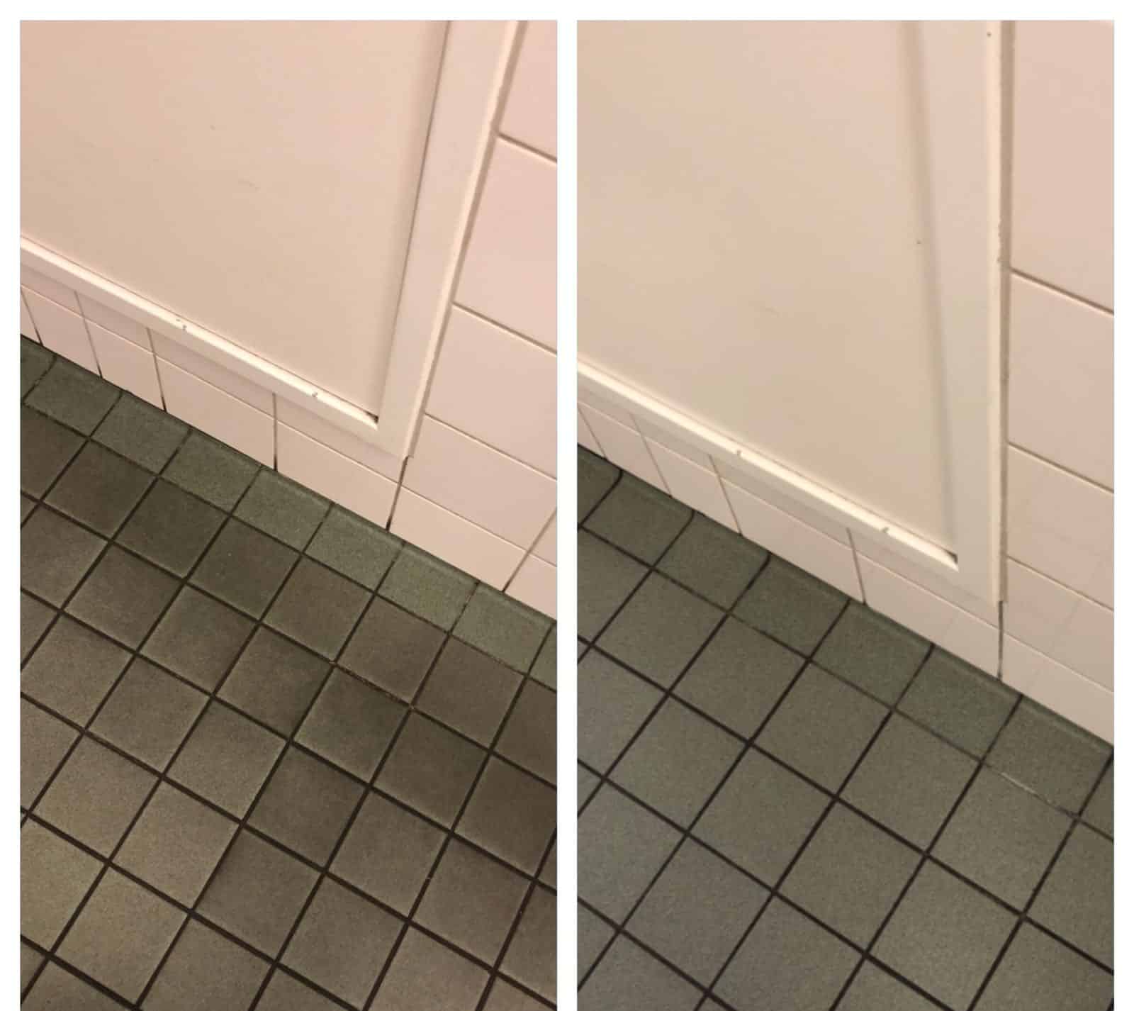 toiletruimte tegels gereinigd RSL Cleaning